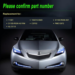 SHICHU alternator label closeup confirms authenticity and model compatibility.
