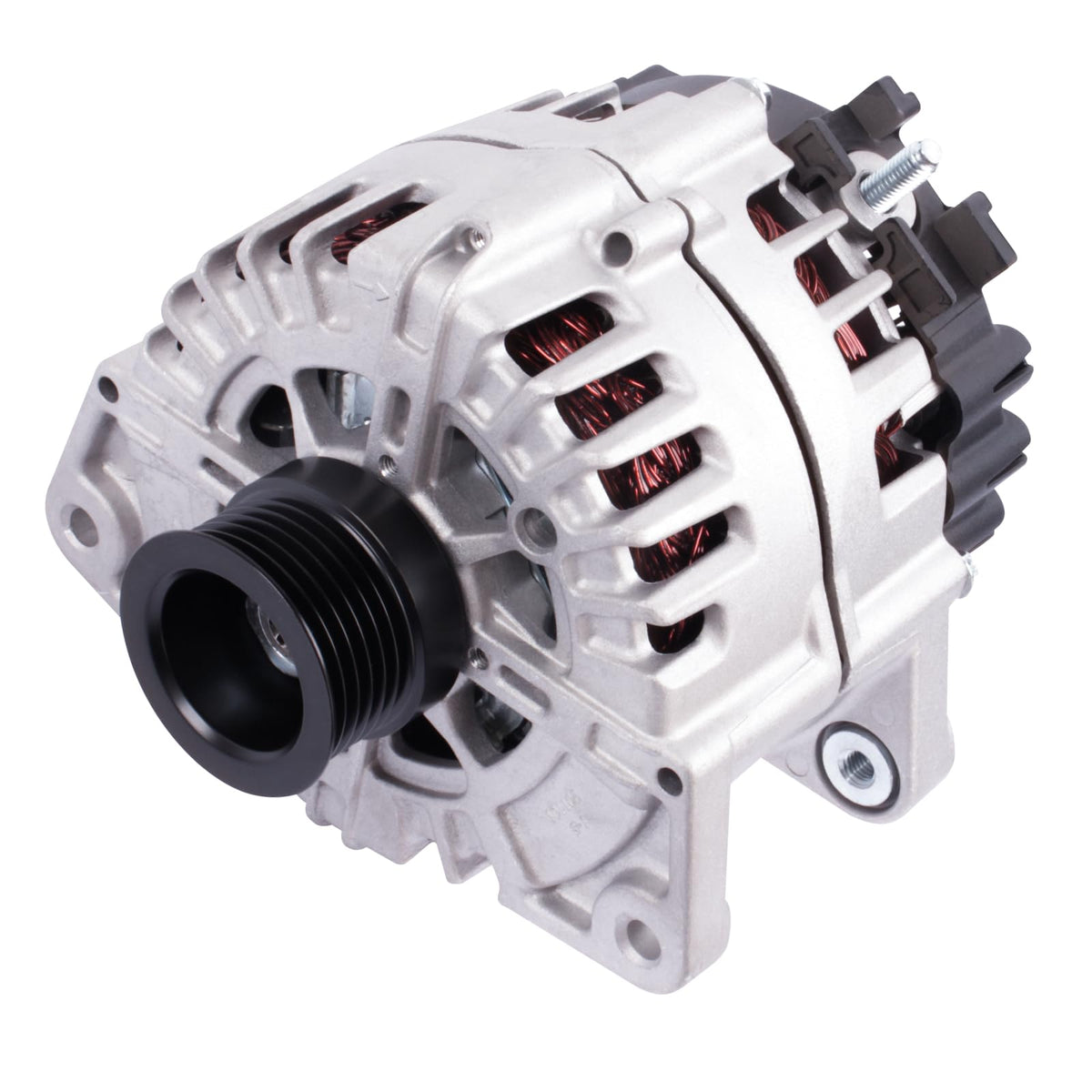 SHICHU alternator packaging for Mercedes compatibility, ready for installation.