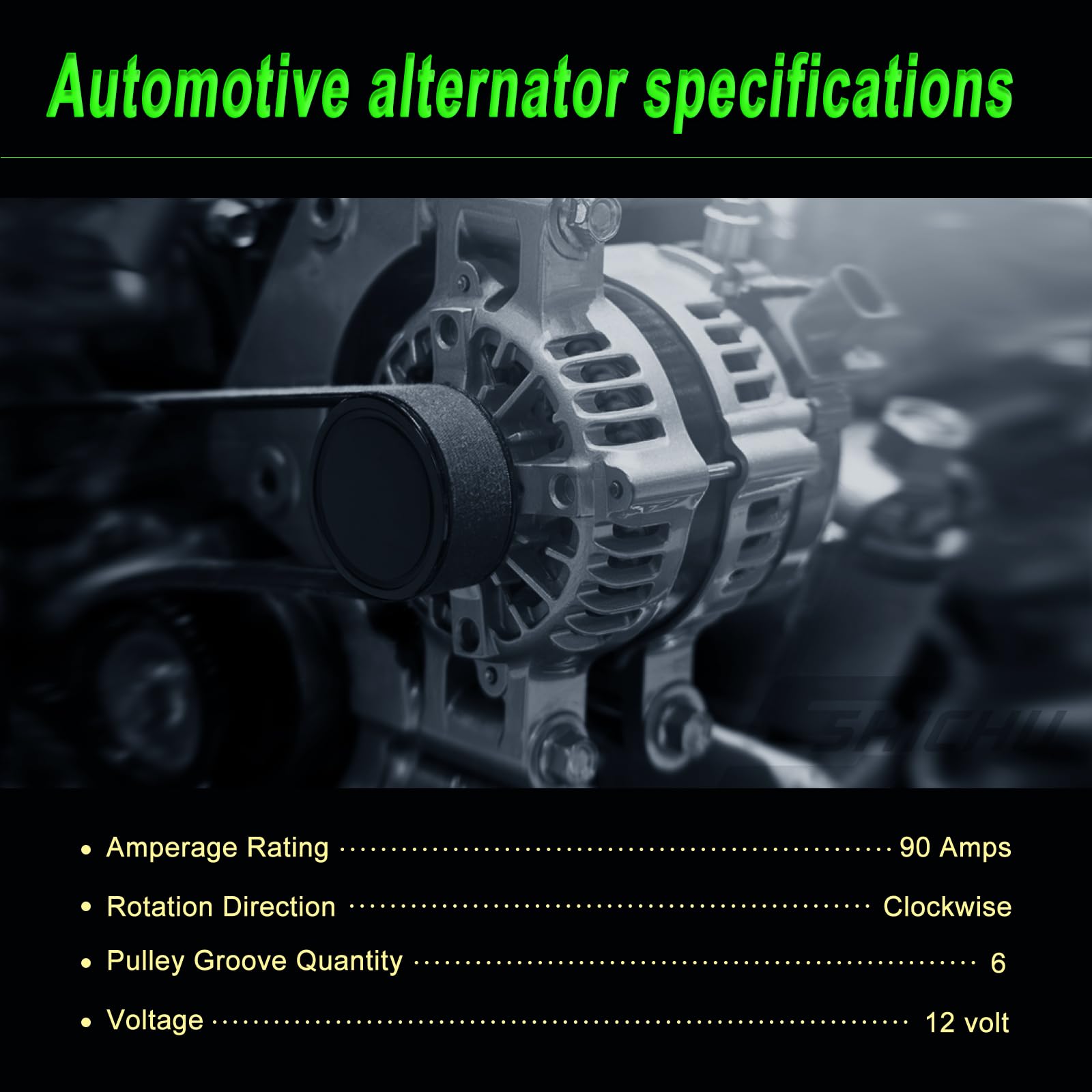 SHICHU alternator packaging ensures safe delivery and clear part numbers.