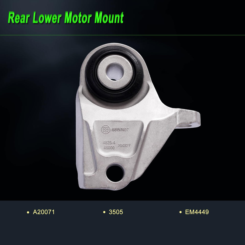 SHICHU packaging showing complete 4-piece motor mount set