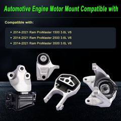 SHICHU Ram ProMaster rear lower torque strut mount stabilizes the engine