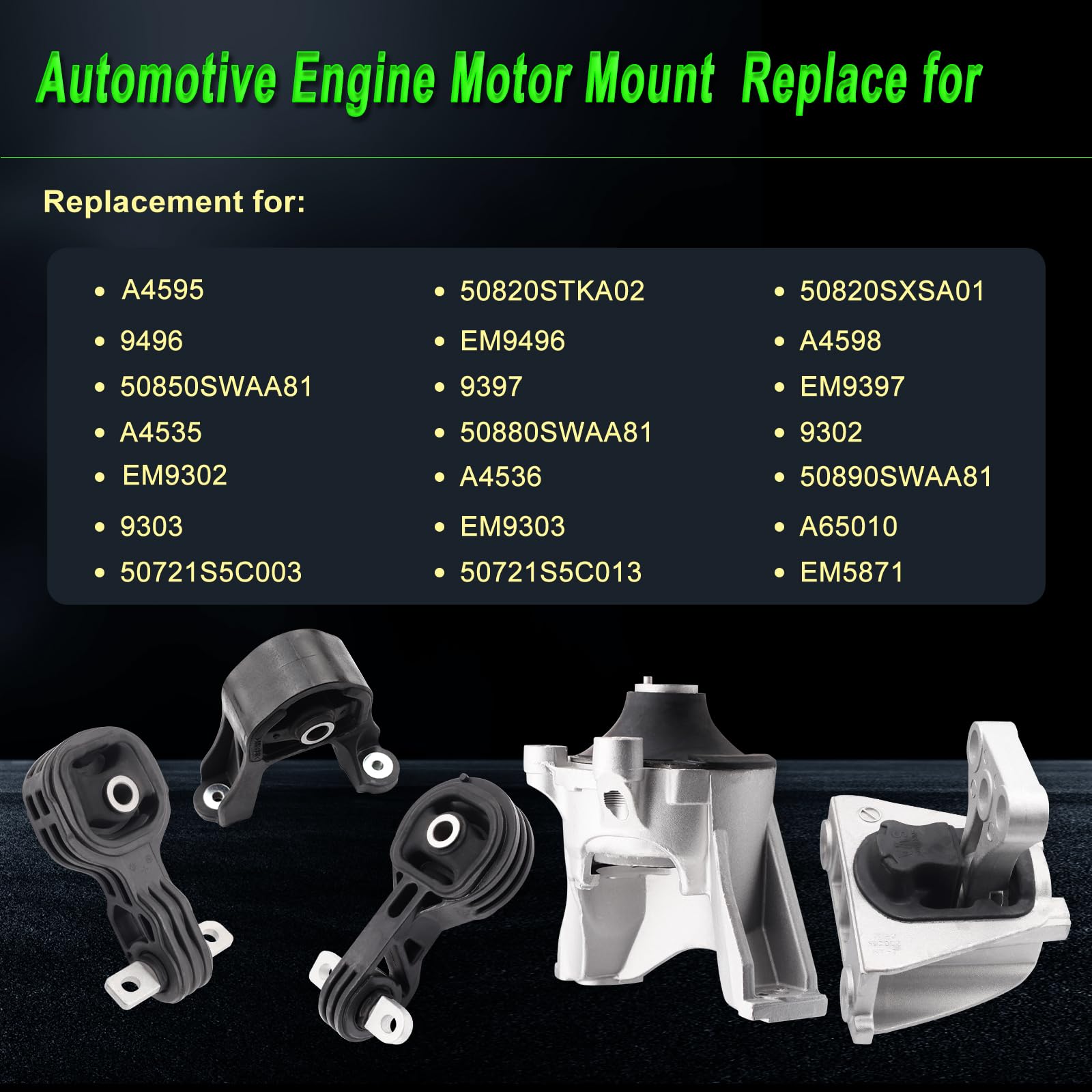 SHICHU CR-V transmission mount reduces vibration transfer for comfortable driving