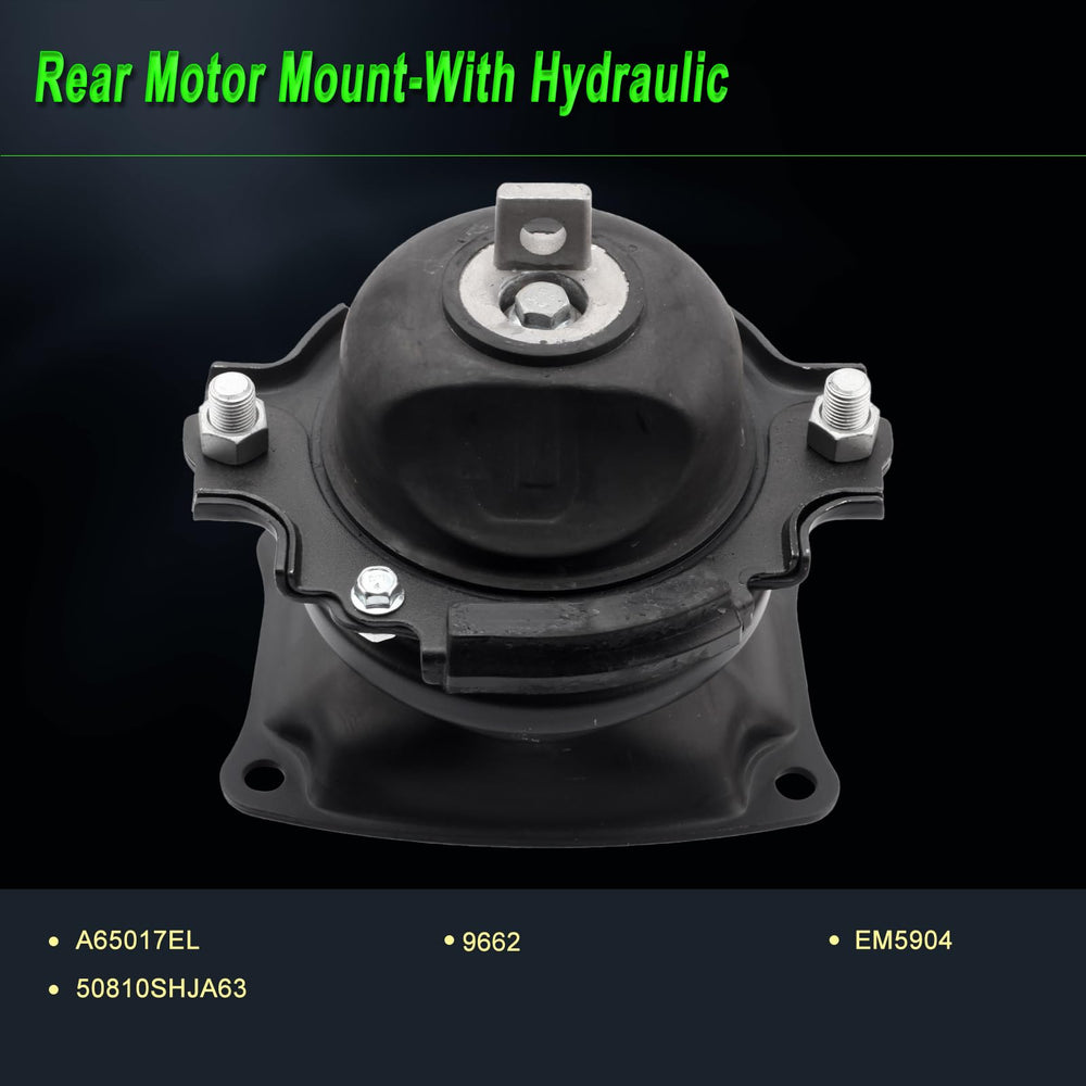 SHICHU engine mount kit packaging shows four mounts for straightforward replacement