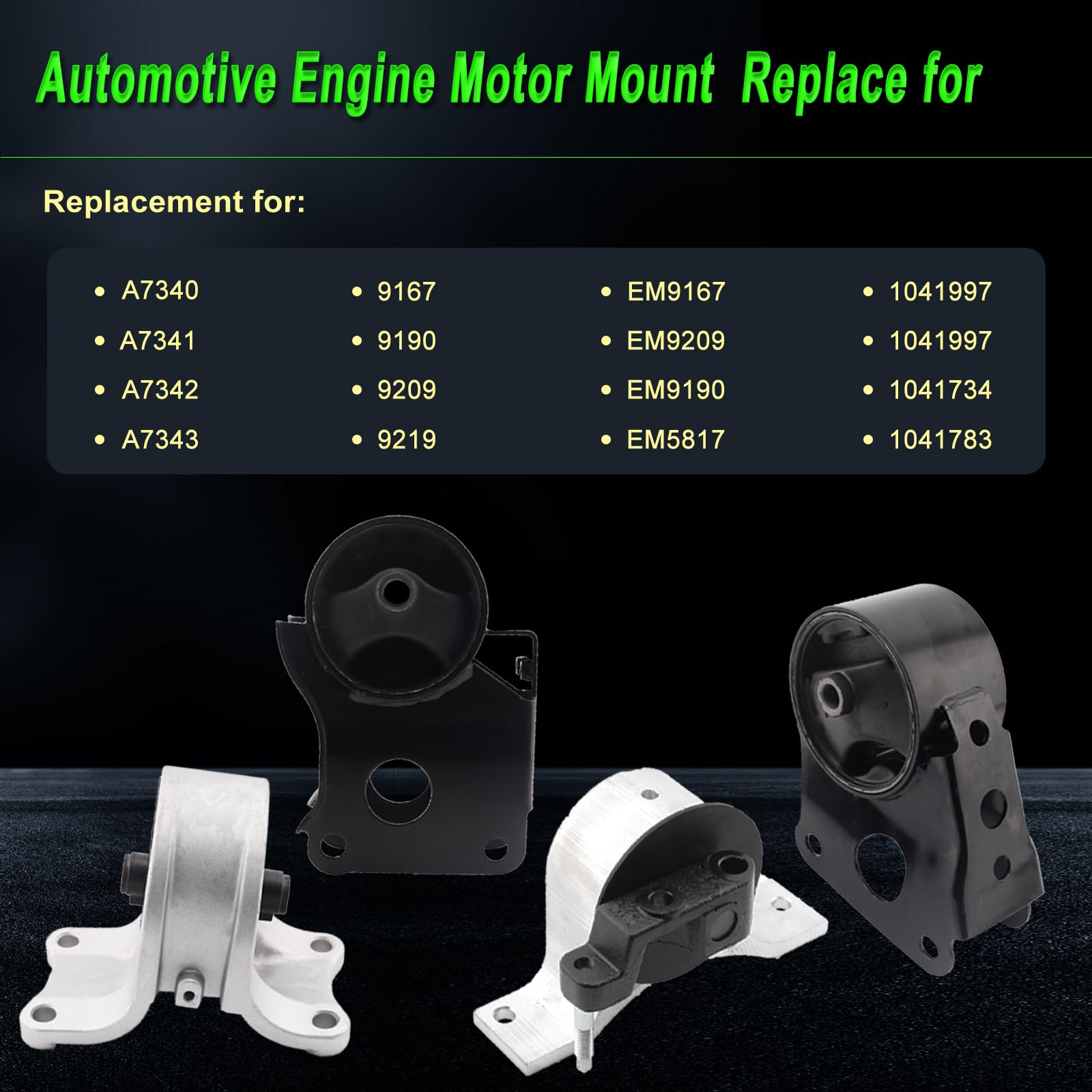 SHICHU engine mount rear perspective highlights vibration control during acceleration