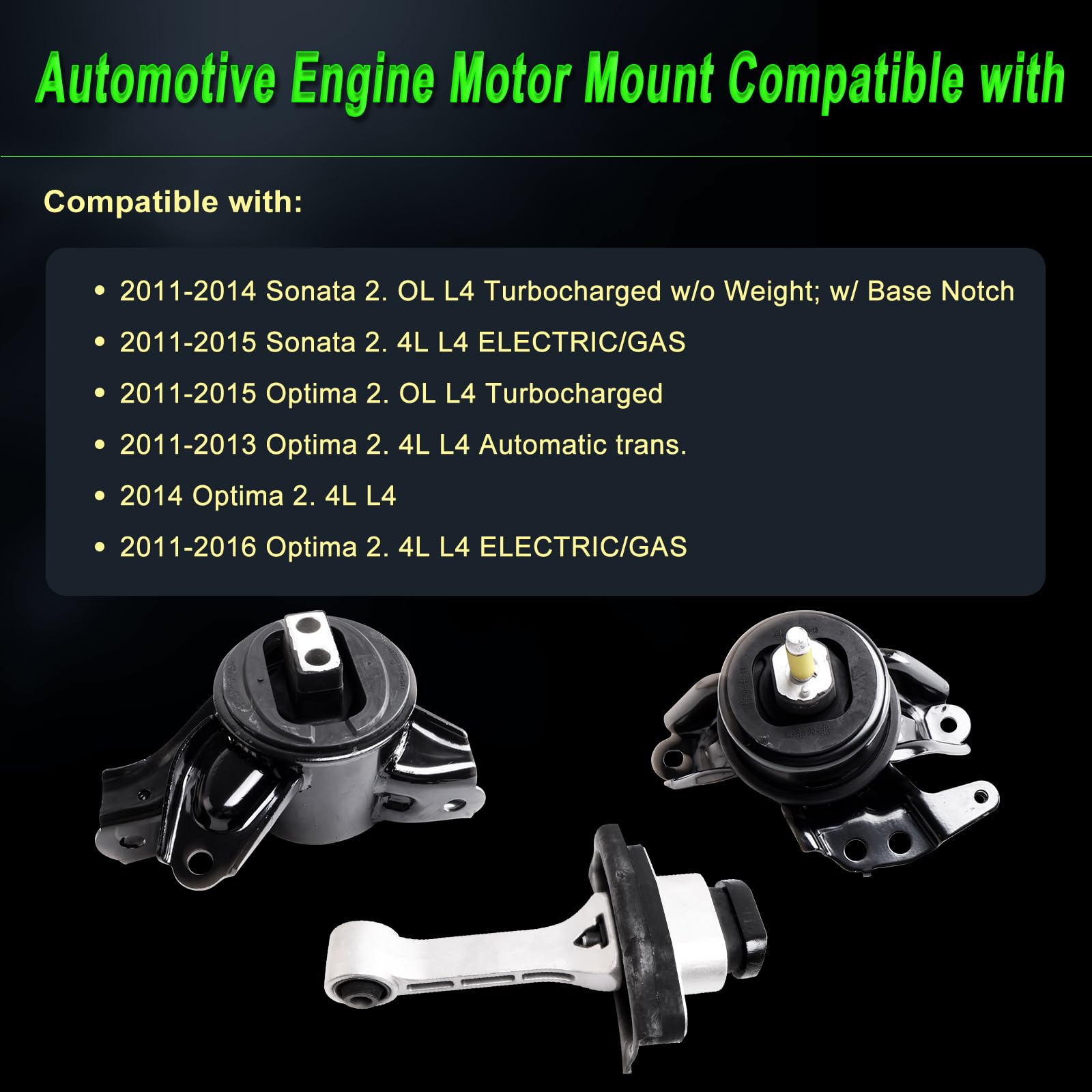 SHICHU right engine mount supports smoother engine operation during driving