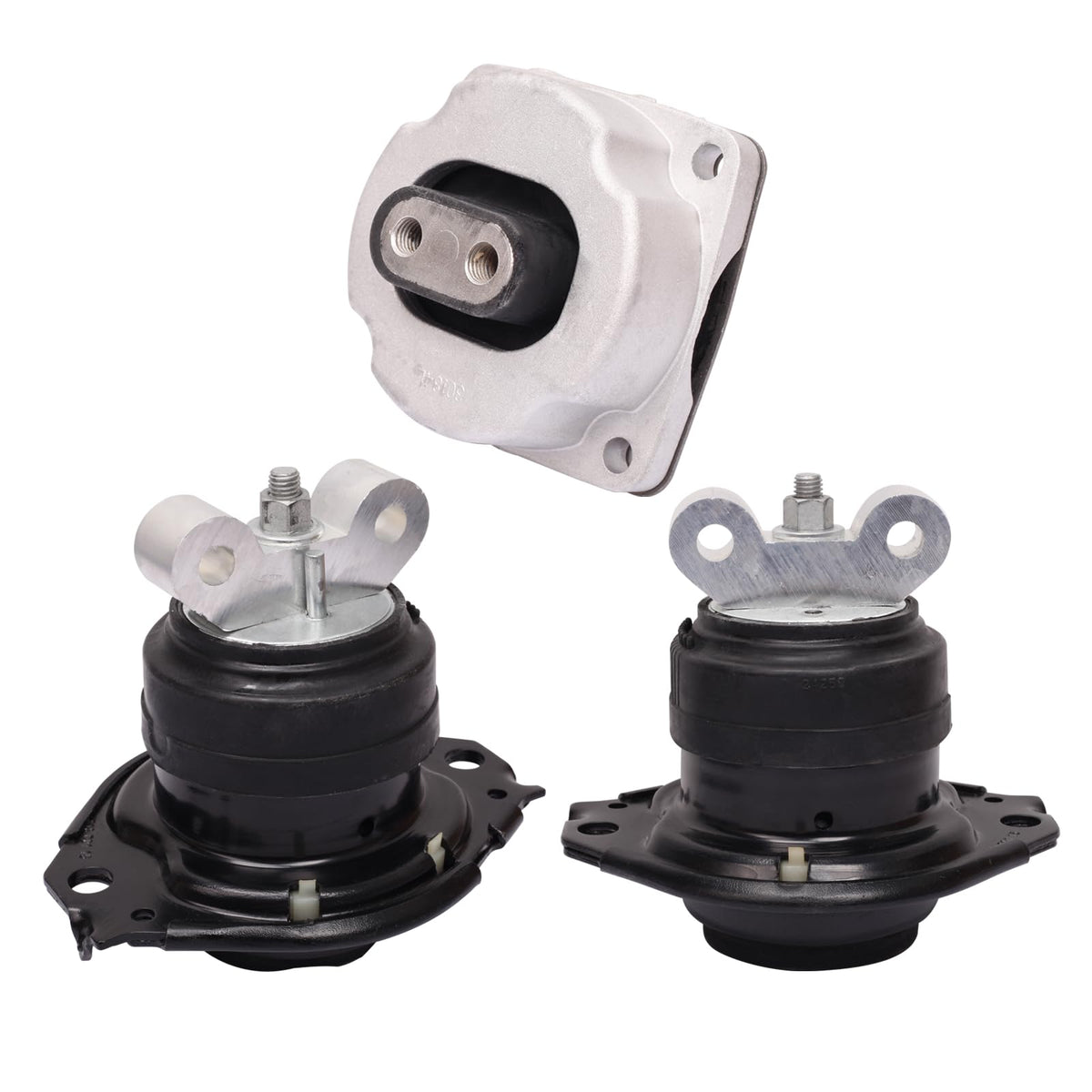 SHICHU engine mount set front-left view for precise alignment