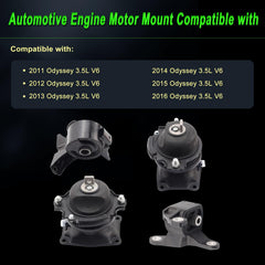 SHICHU rear motor mount for Odyssey reduces vibrations at idle
