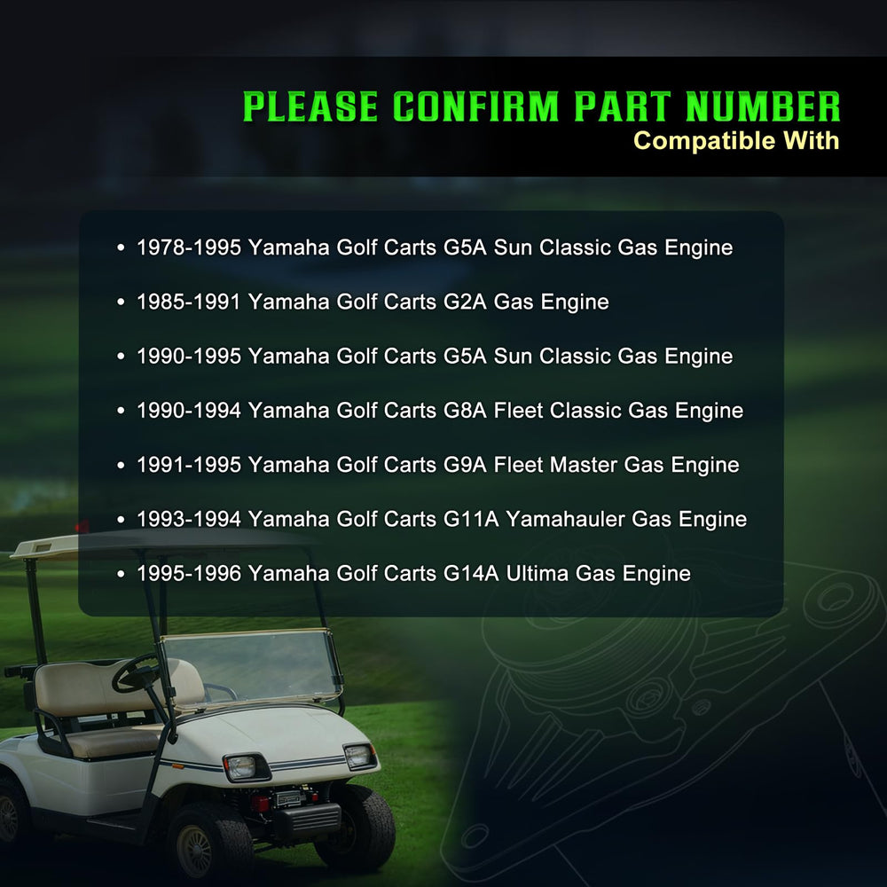 SHICHU starter generator for Yamaha G2A 85-91 ensuring steady performance on rides