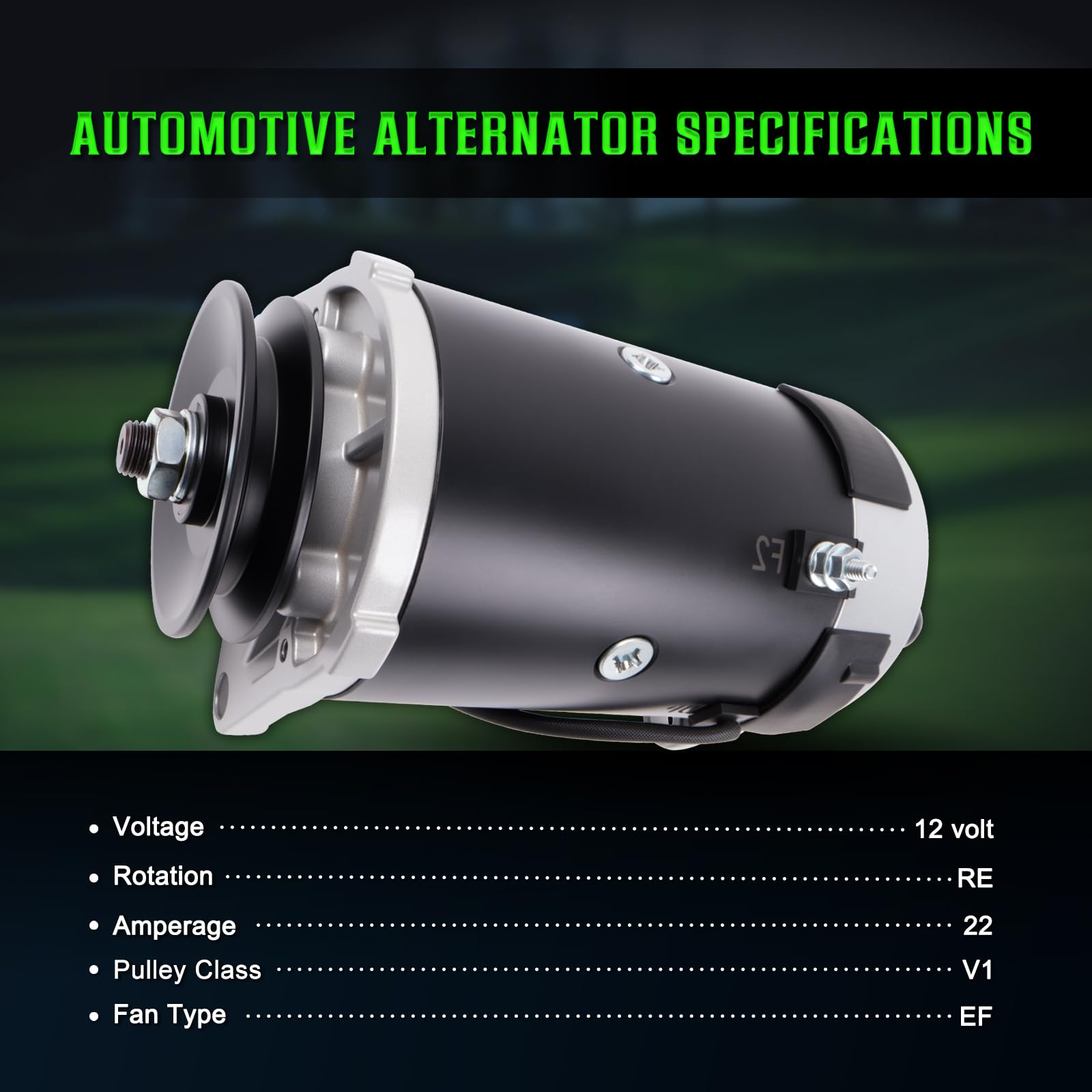 SHICHU starter generator for Yamaha G5A 1990-1995 supporting smooth engine startups