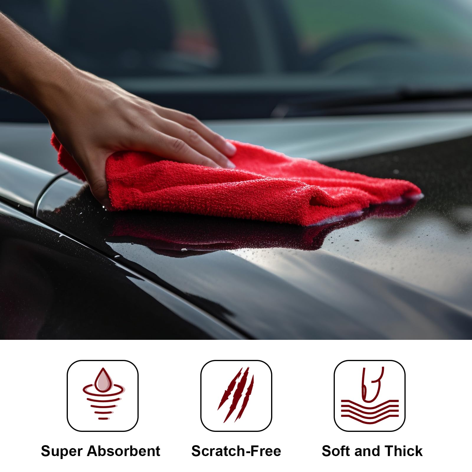 Shimeyao 500 GSM towels offer strong absorption and long-lasting reuse.
