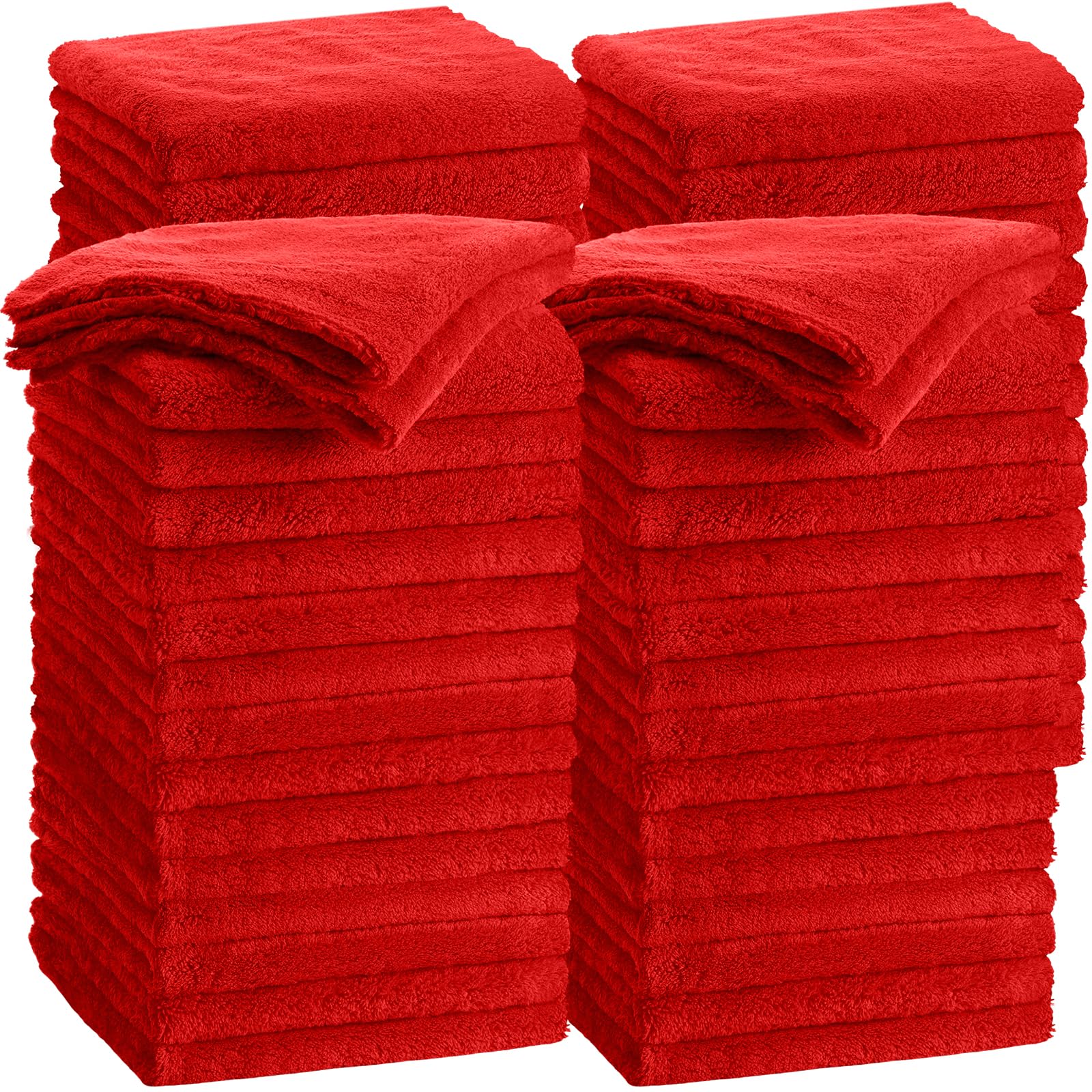 Shimeyao edgeless microfiber towel for car detailing with soft, highly absorbent fabric.