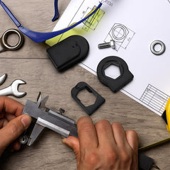Shimeyao three-size adapters showing versatile fit for multiple bases.