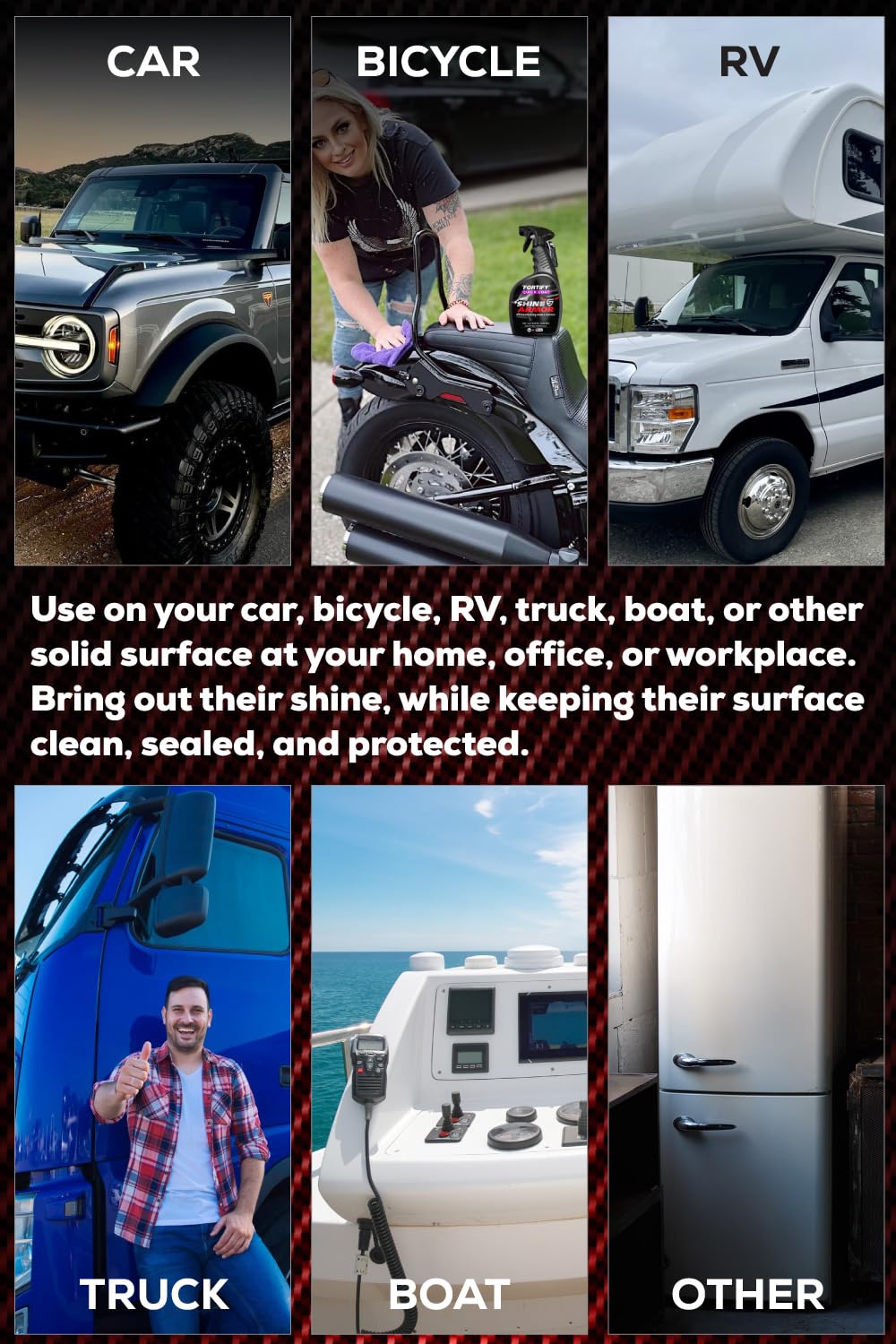 SHINE ARMOR all-in-one detailing saves time by washing, sealing, and shining