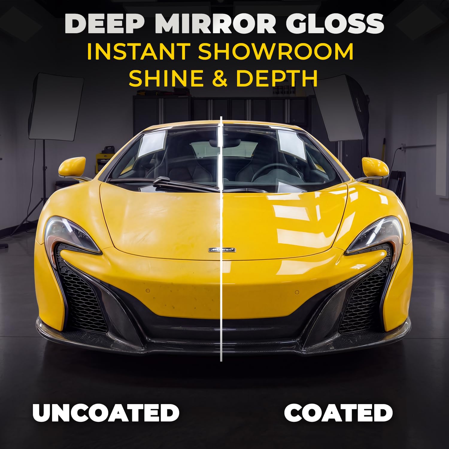 SHINE ARMOR Brazilian carnauba wax adds rich depth and protective shield.