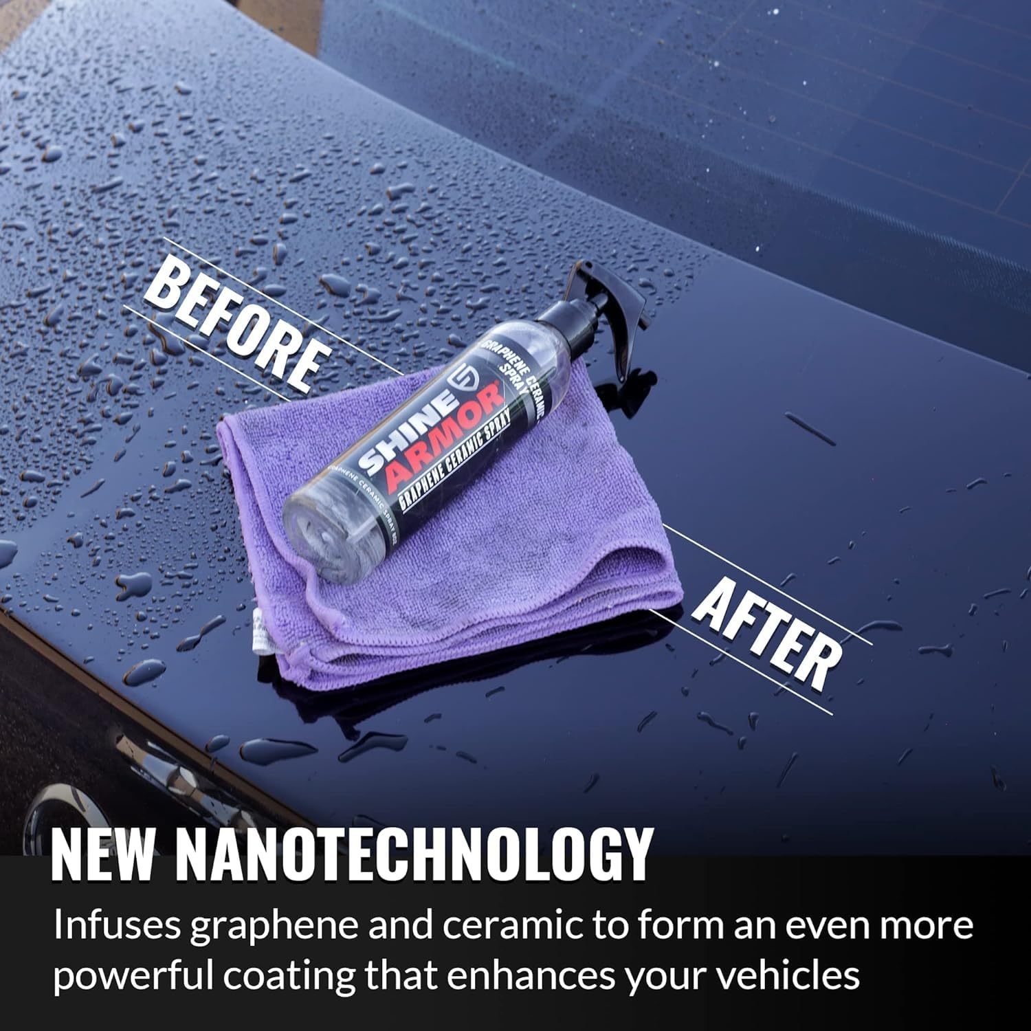 SHINE ARMOR Graphene coating lasts 6+ months under typical use
