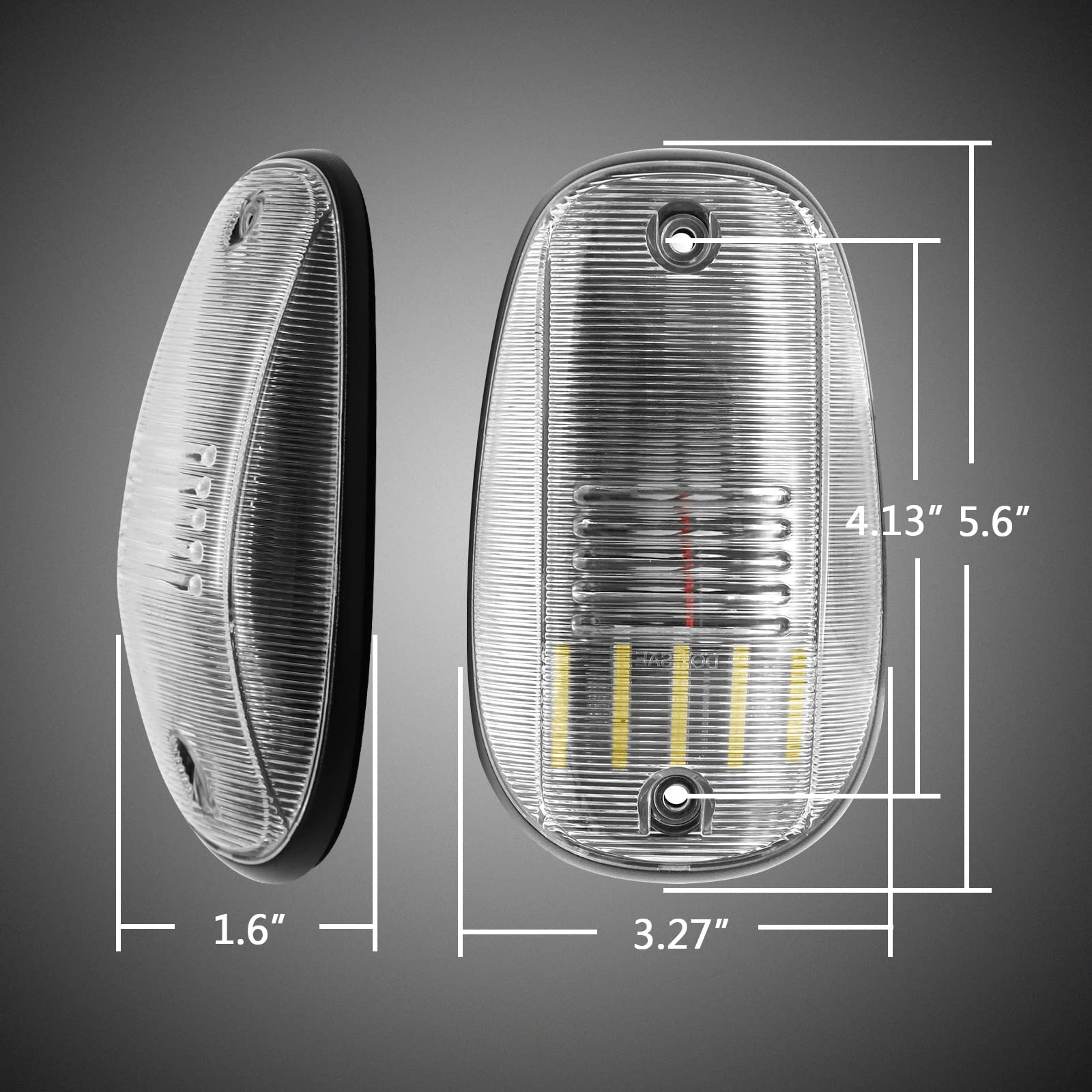 SHINEFIT clear lens meets road standards for Ram trucks.