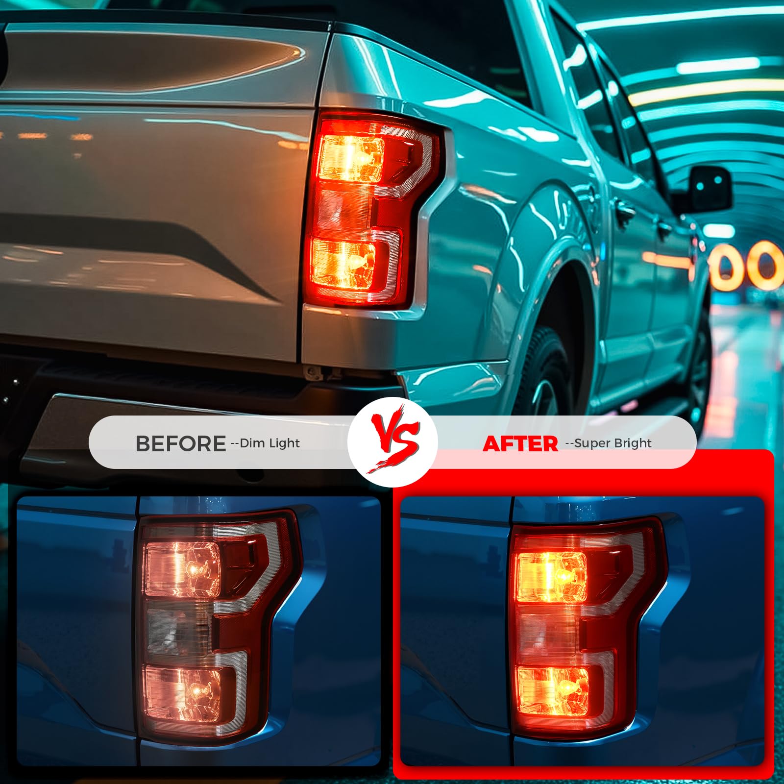SHINEHOME F150 reverse light aiding safe night backing