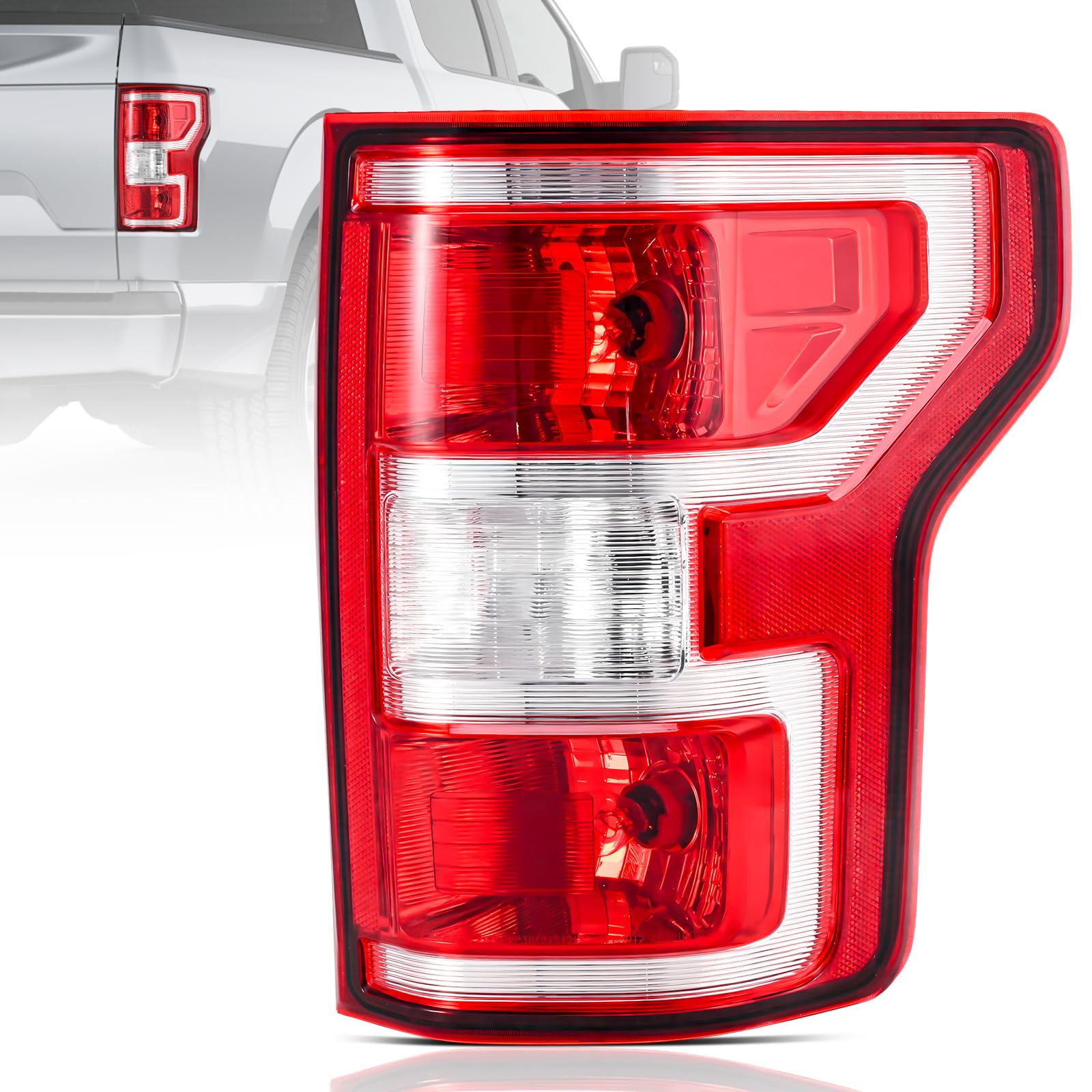 SHINEHOME F150 right passenger tail-light assembly for clear visibility