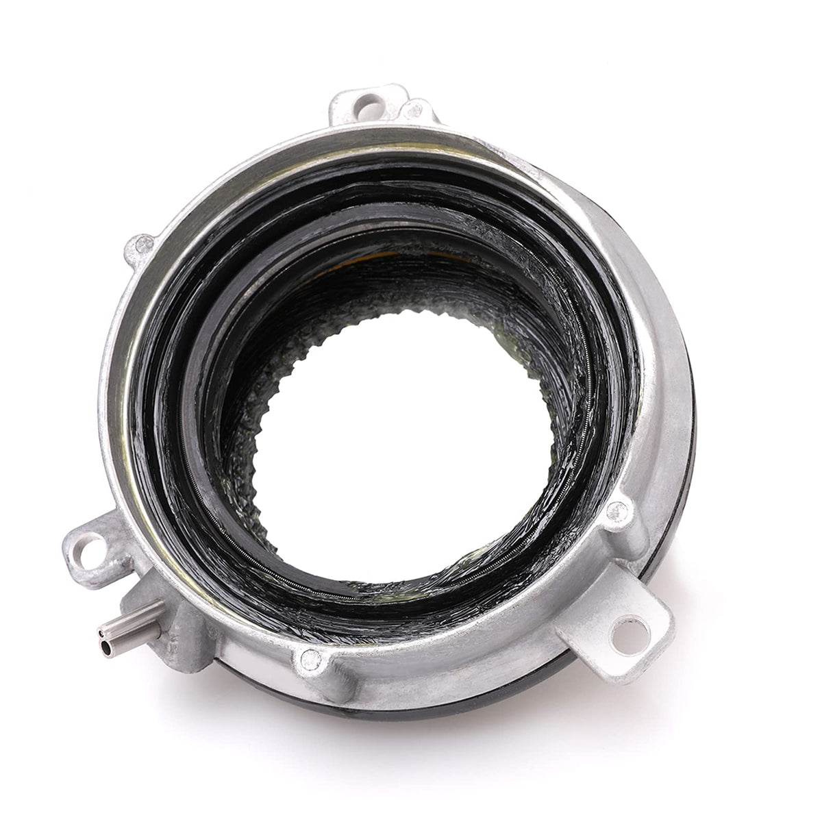 shinehome front axle lock actuator closeup, durable and reliable hub engagement for Ford 4x4.