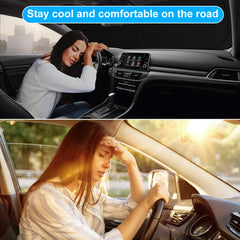 SHINEHOME Accord sunshade easy installation without tools