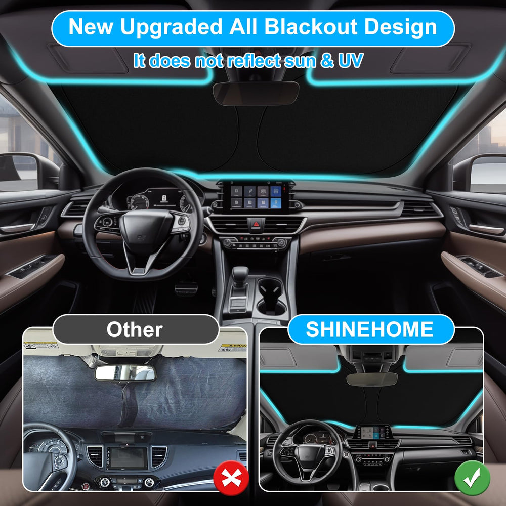 SHINEHOME Honda Accord sunshade gift-ready for car lovers