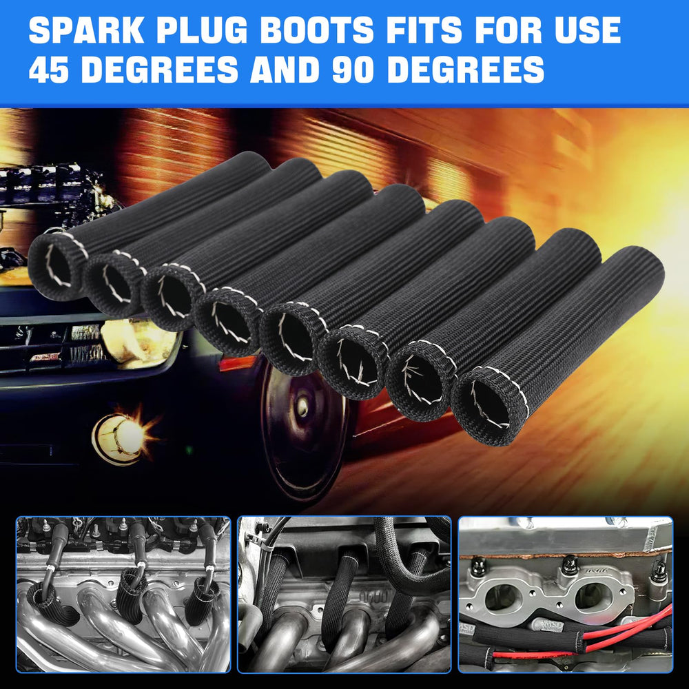 SHINEHOME Insultherm technology protecting spark plug boots from heat