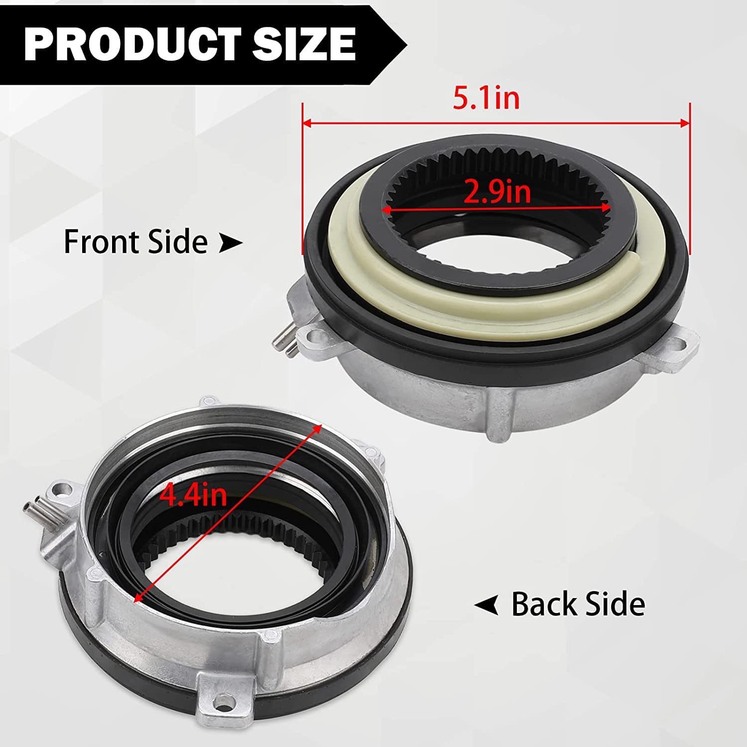 shinehome navigator hub lock fitment, reliable replacement for Lincoln Navigator 2003-2015.