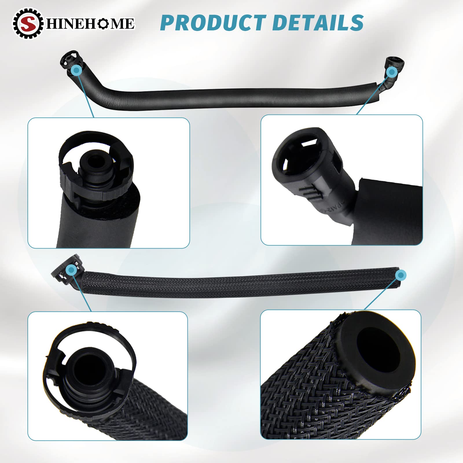 SHINEHOME 5-series hose kit parts with OEM-quality materials.