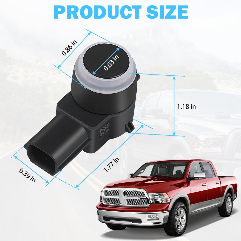 Dodge Ram compatibility highlight for SHINEHOME PDC sensor kit