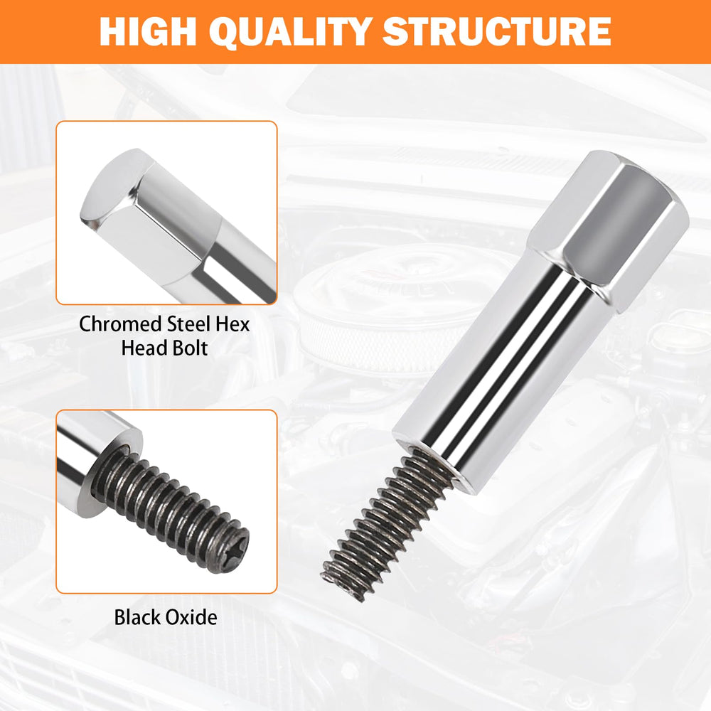 SHINEHOME valve cover bolts kit with 8 bolts and 12-month warranty.