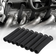 SHINEHOME spark plug boot sleeve with 6 inch length providing heat protection for boots