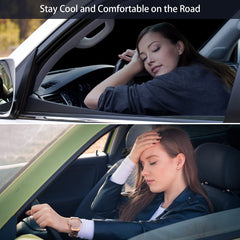 SHINEHOME Tacoma sun shade dual-layer design provides interior protection and leather longevity.