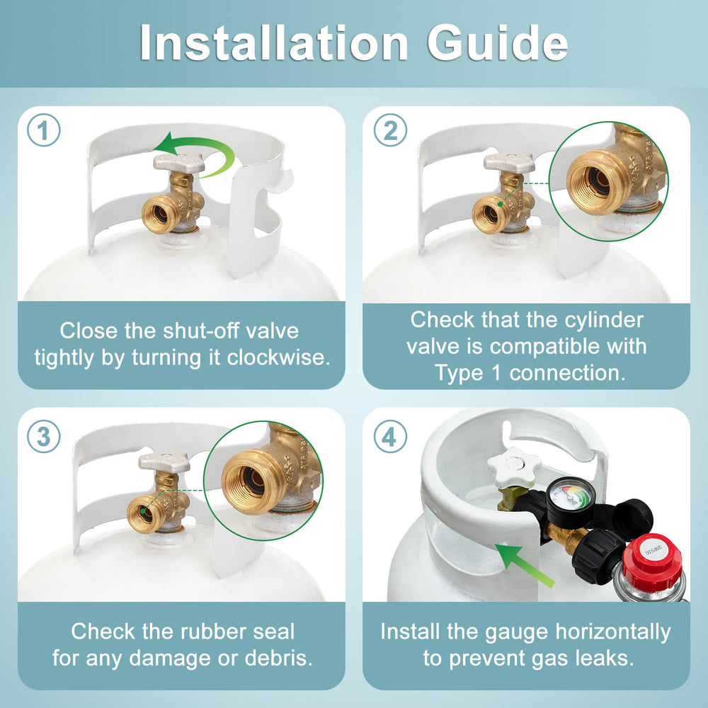 SHINESTAR brass construction for durable, air tight connections