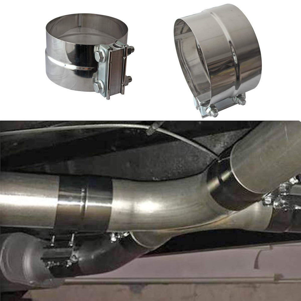 Shineyoo easy-install exhaust clamp setup speeds installation