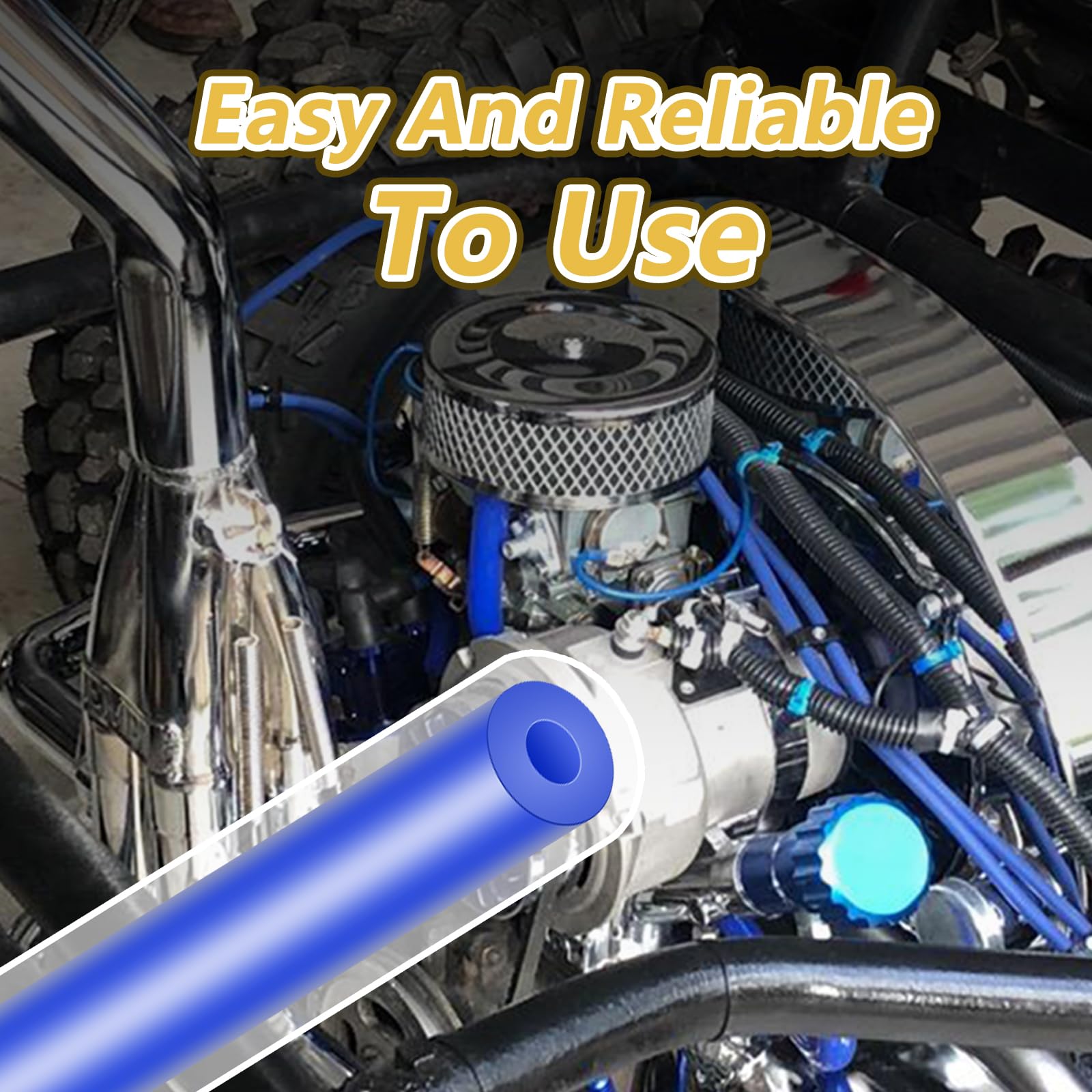 Shineyoo kit suited for engine bays for water or air paths