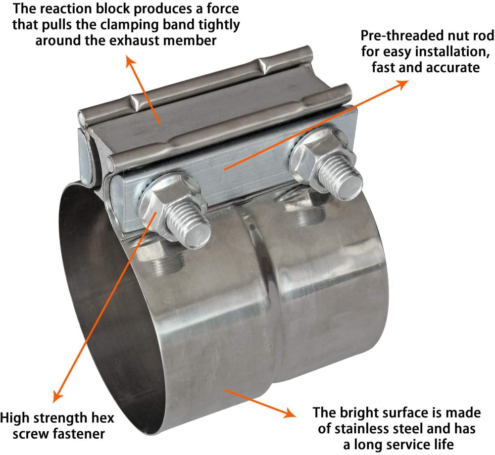 Shineyoo clamp installed on a pipe connection for secure, serviceable join.
