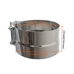 Shineyoo stainless steel exhaust band clamp for durability