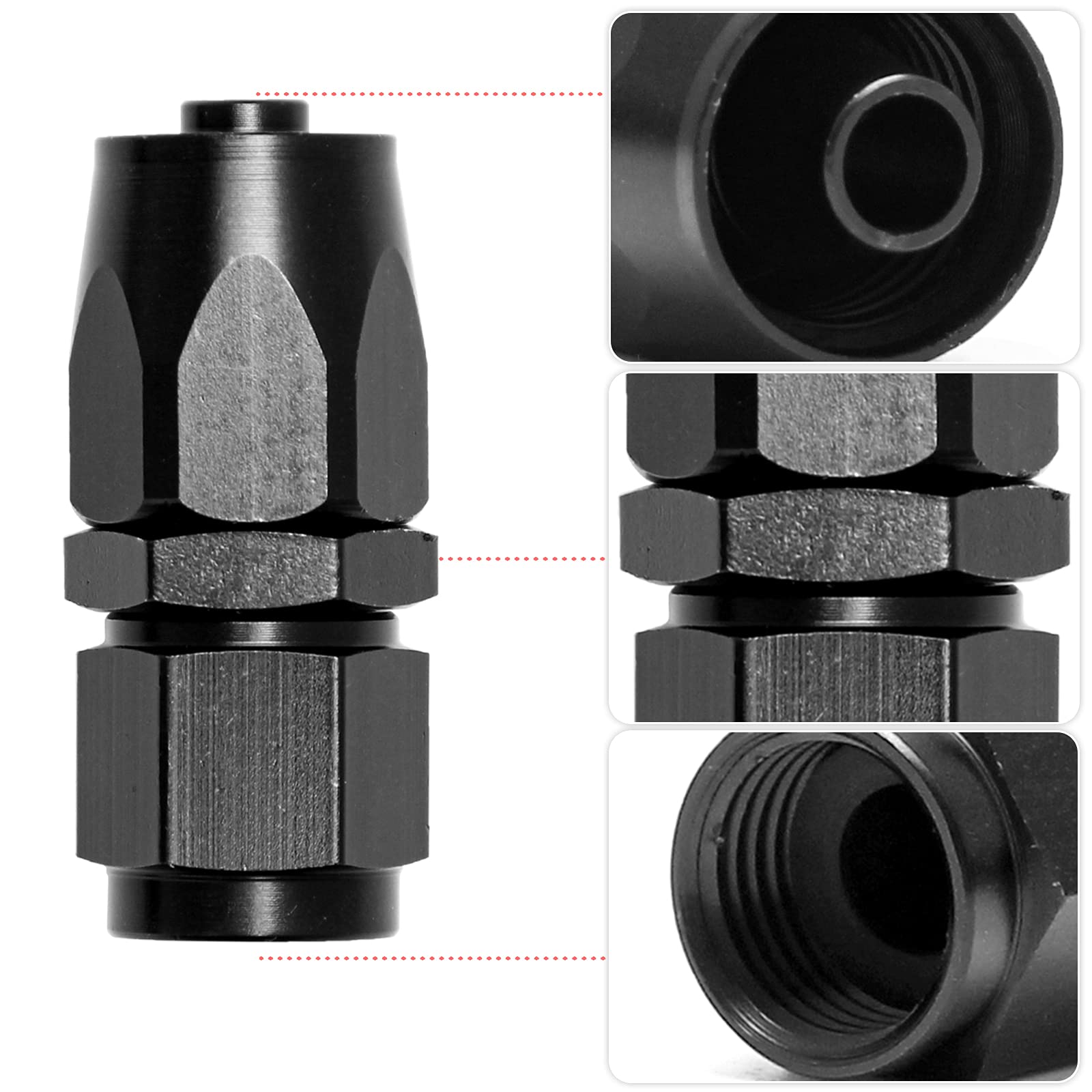 Shineyoo swivel hose end design enabling easy installations