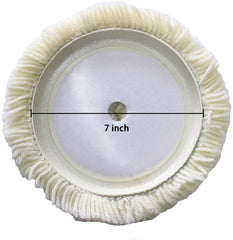 Shineyoo wool pad backing and curved edge for smoother polishing