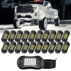 SHINIGHT rock light on the front grill providing brighter night visibility