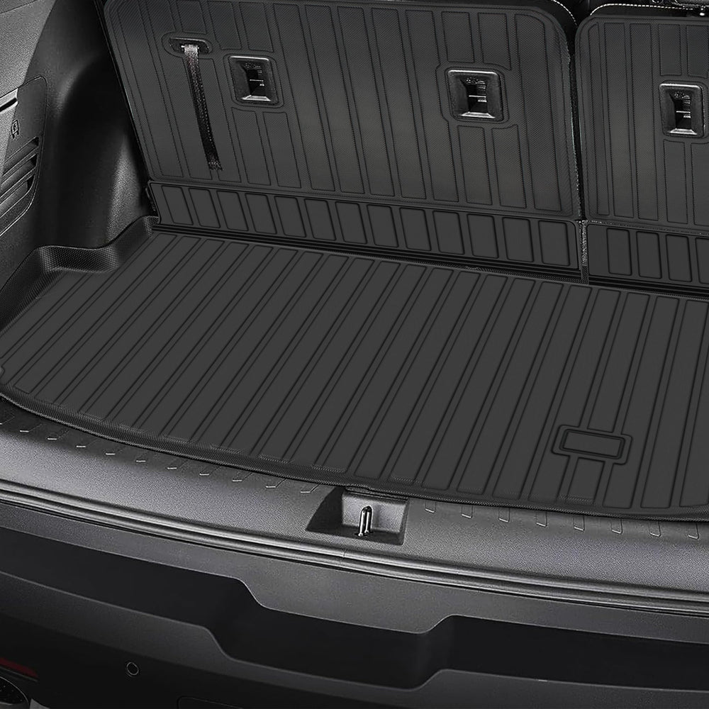 SHINJEW Traverse all-weather floor mats showing tough TPE surface