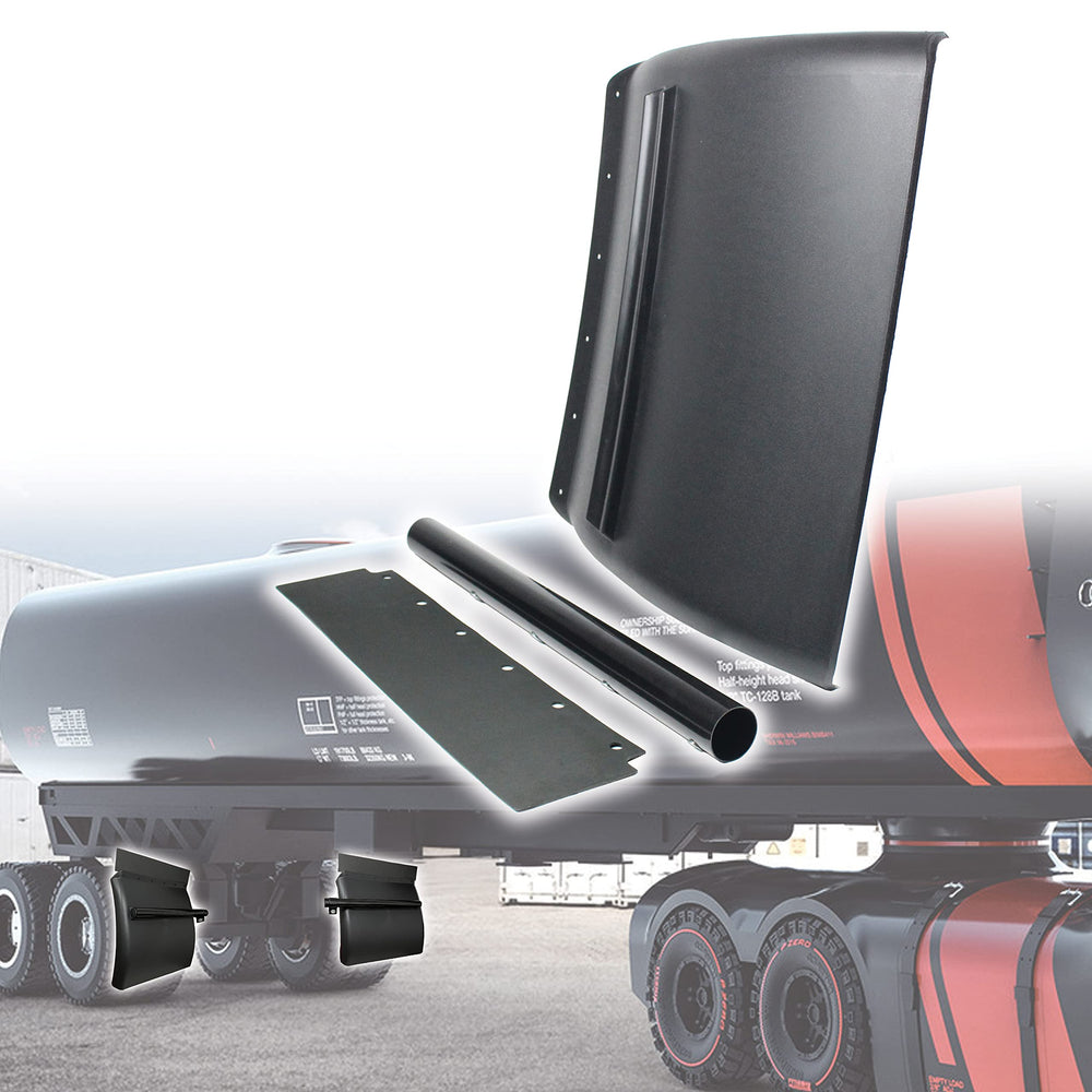 SHINJEW quarter fender 24x24 durable poly material image, weather-ready protection.