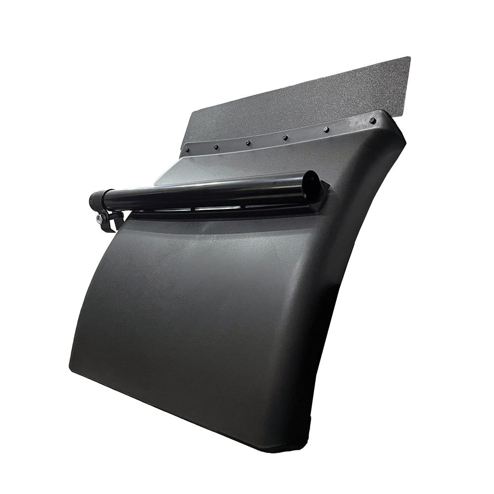 SHINJEW quarter fender 24x24 weather-ready close-up, rugged material quality.