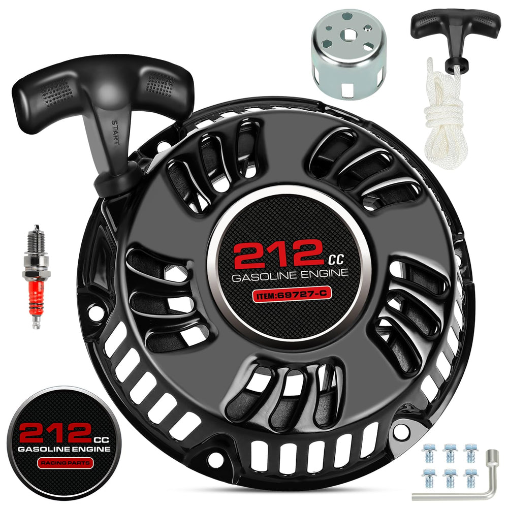 SHIQINHA 212cc pull-start assembly ready for Predator engines.
