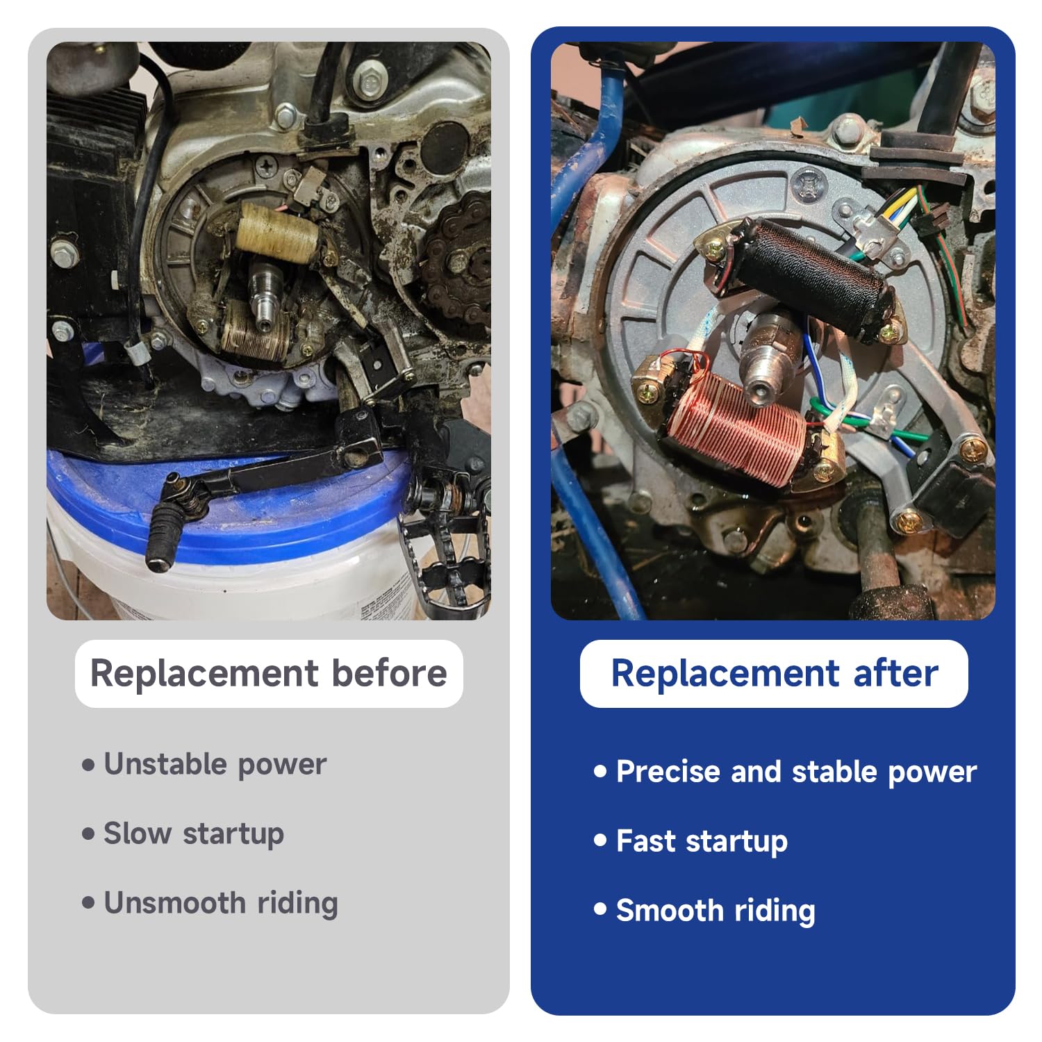 SHIQINHA 2-coil kit simplifies replacement of ignition components