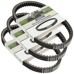 SHIQINHA 30-series belt 5959 on Coleman KT196 six-inch pulley for reliable CVT performance.