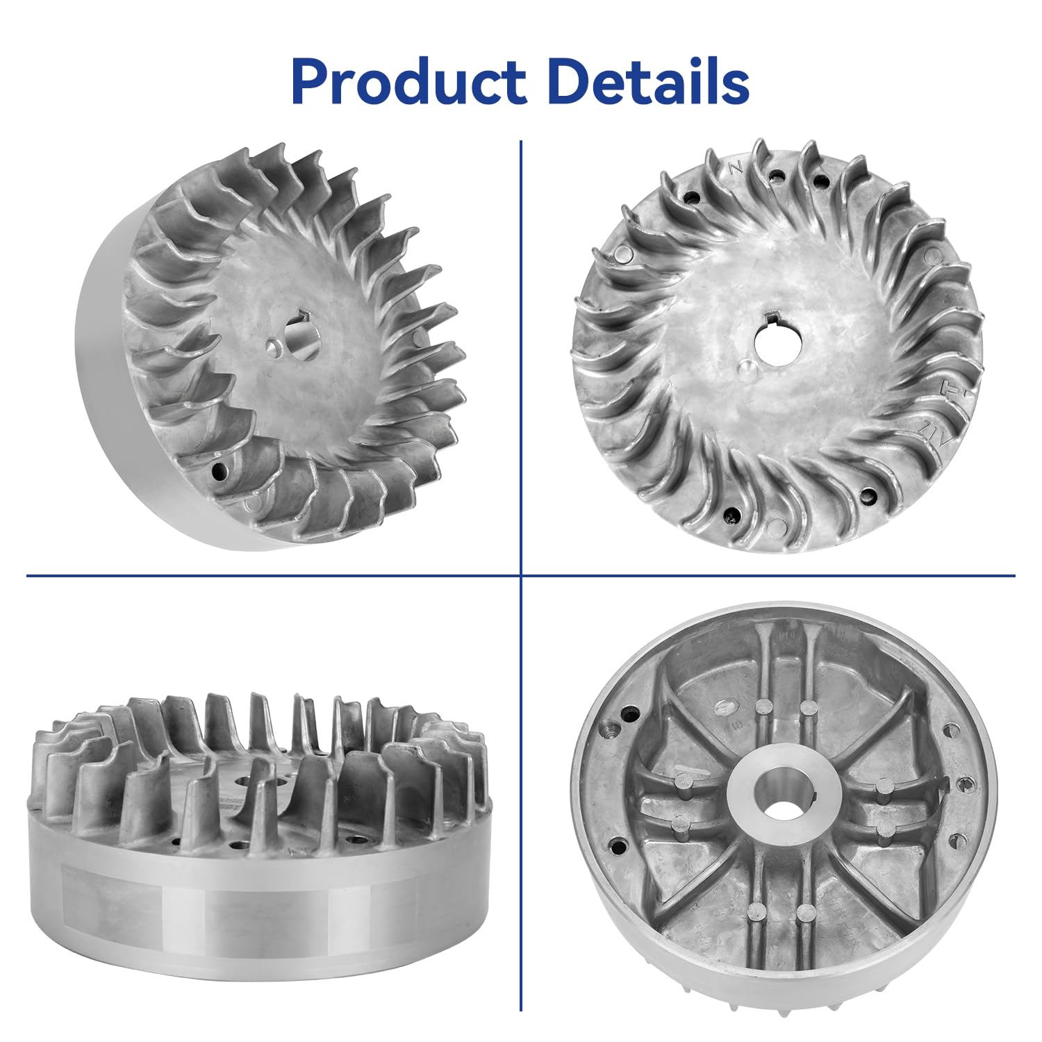 SHIQINHA aluminum 212 hemi flywheel demonstrating heat dissipation and durability
