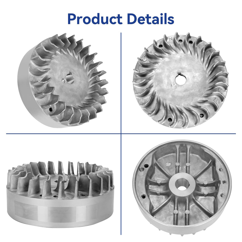 SHIQINHA aluminum 212 hemi flywheel demonstrating heat dissipation and durability