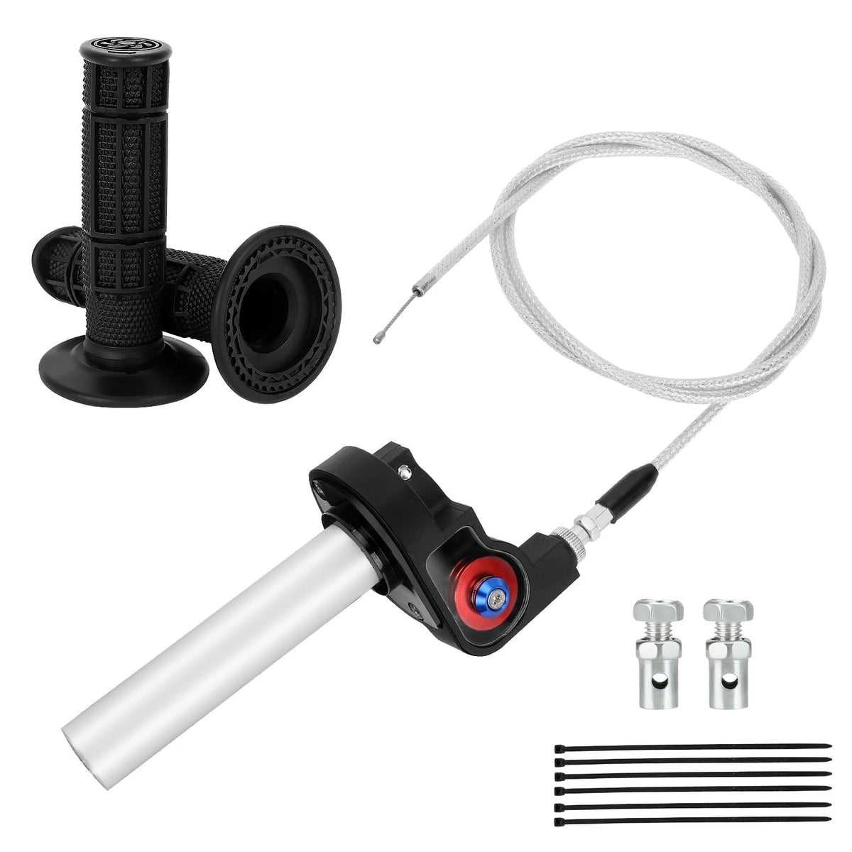 Shiqinha dirt bike throttle assembly for smooth throttle control.