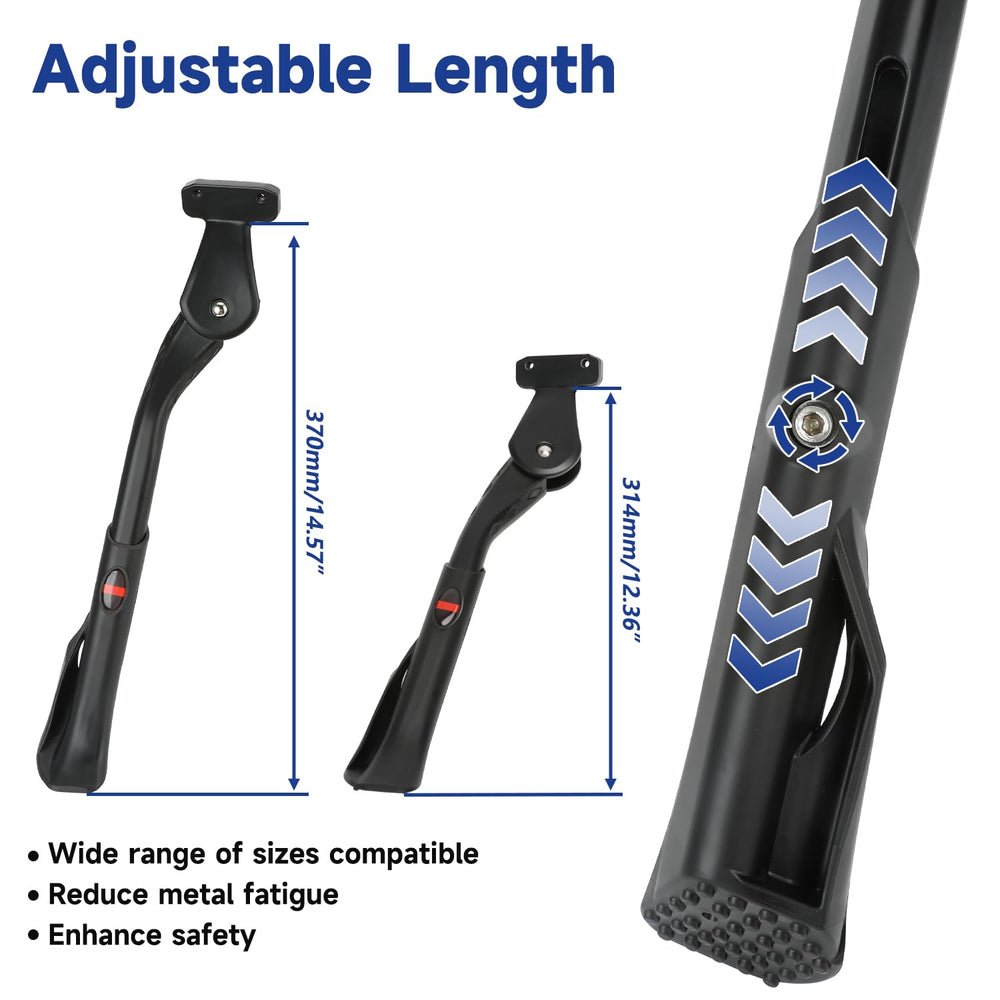 SHIQINHA non-slip rubber base keeps the bike steady on any surface